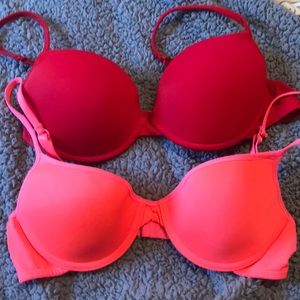 Set of 2 - 34B T-shirt bras